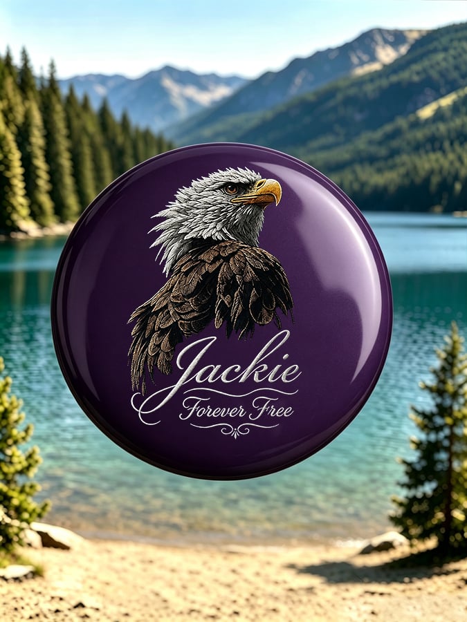 Bald Eagle "Jackie" Badge