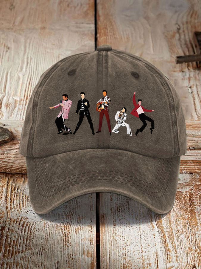 Rock singer retro unisex hat