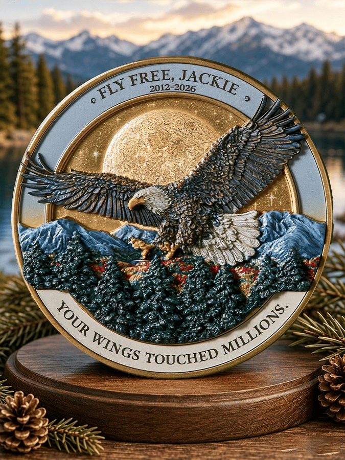 “Forever Flying High”Unisex Retro Jackie Pin-Back Button