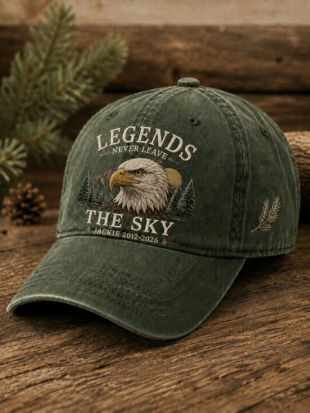 Unisex Fly Free Jackie Printed Hat