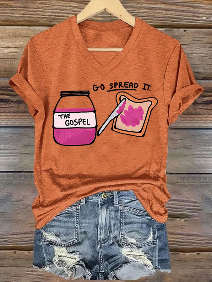 Women's THE GOSPEL Print T-Shirt