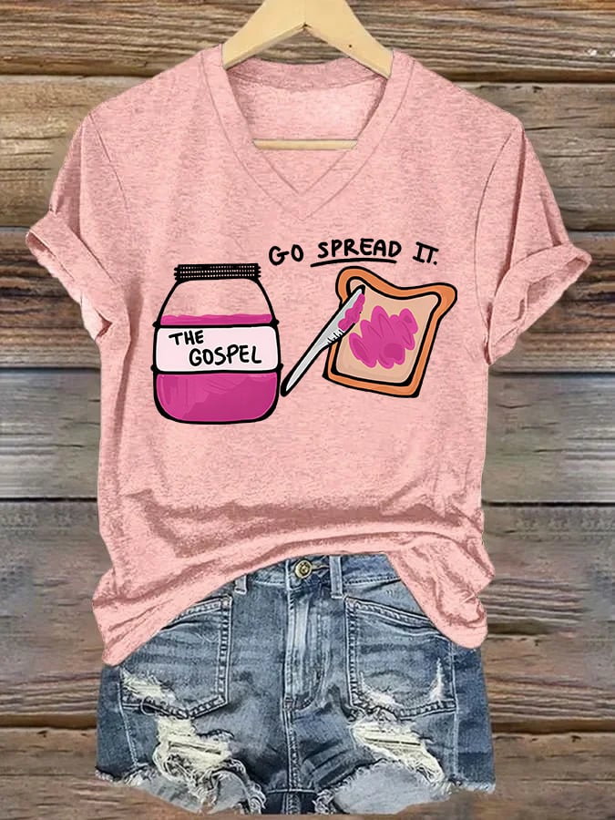 Women's THE GOSPEL Print T-Shirt