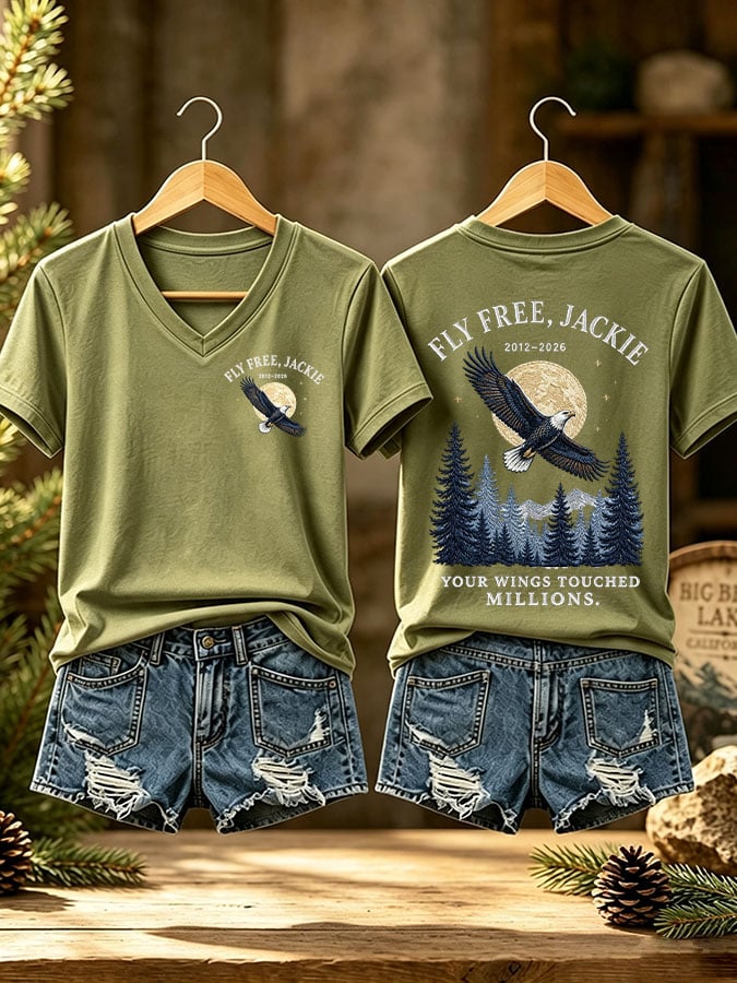 Women's Fly Free Jackie Print T-shirt