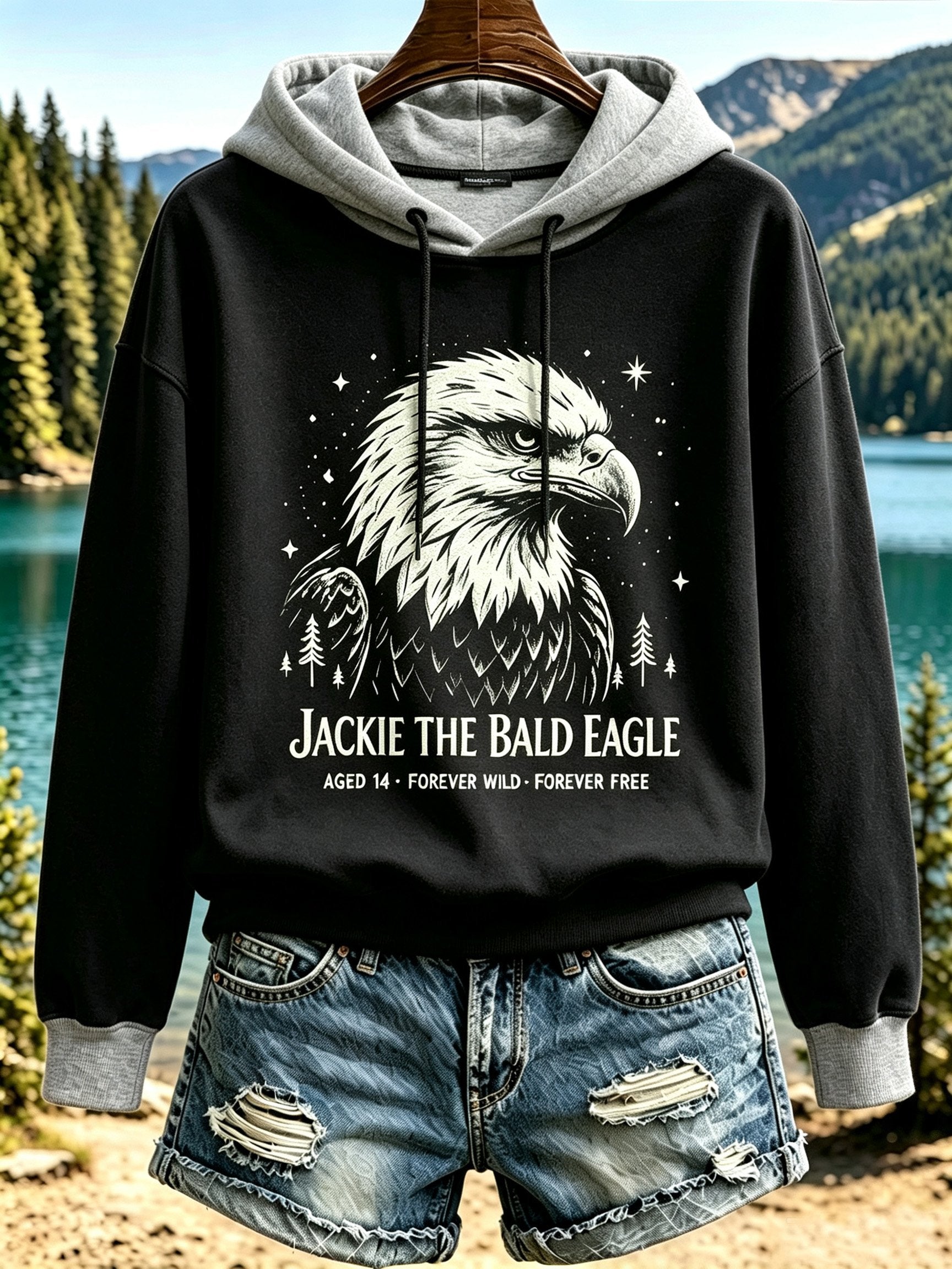 Women's Animal Print Casual Hoodie