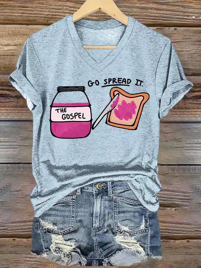 Women's THE GOSPEL Print T-Shirt