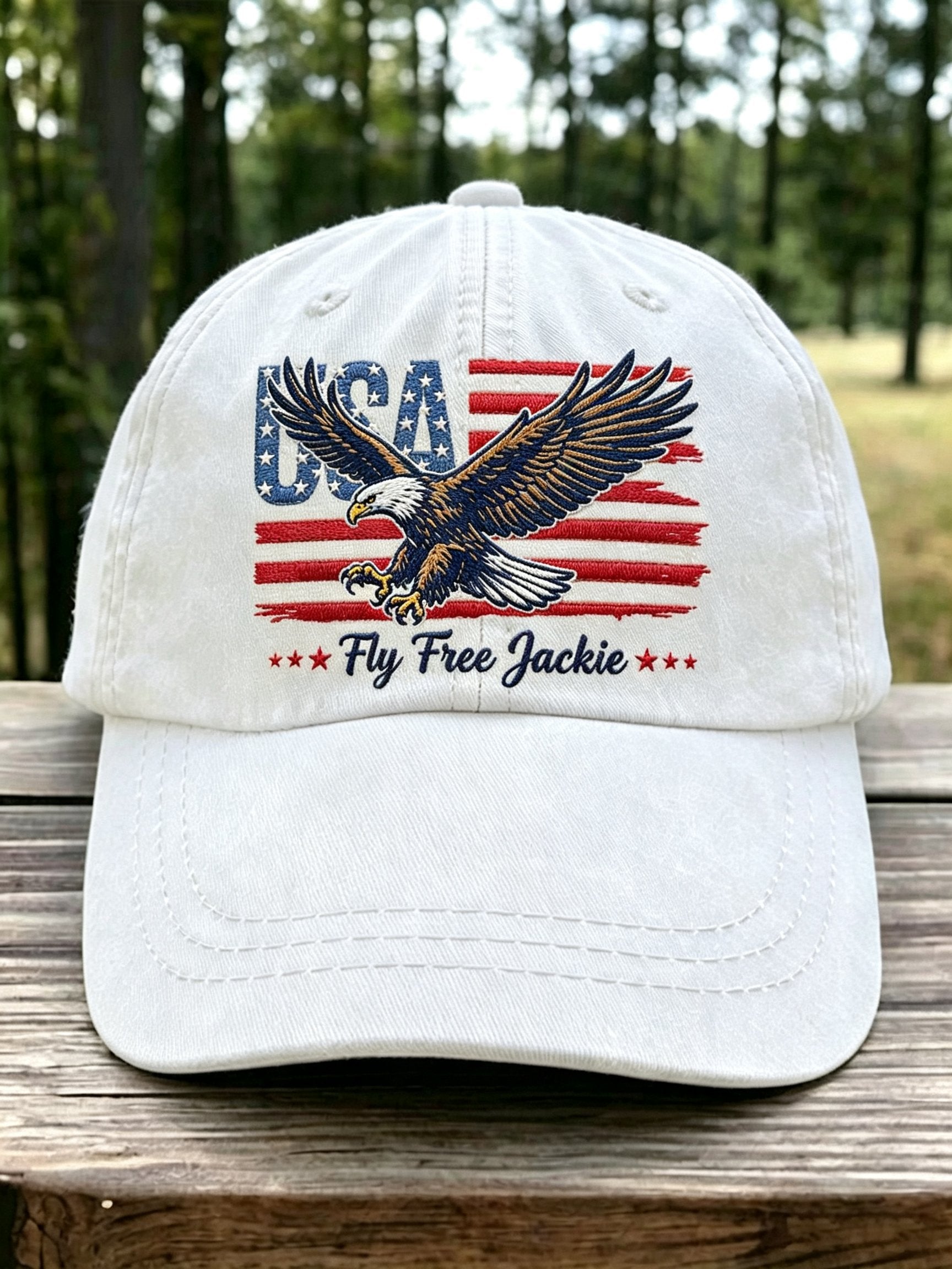 Unisex Fly Free Jackie Printed Hat
