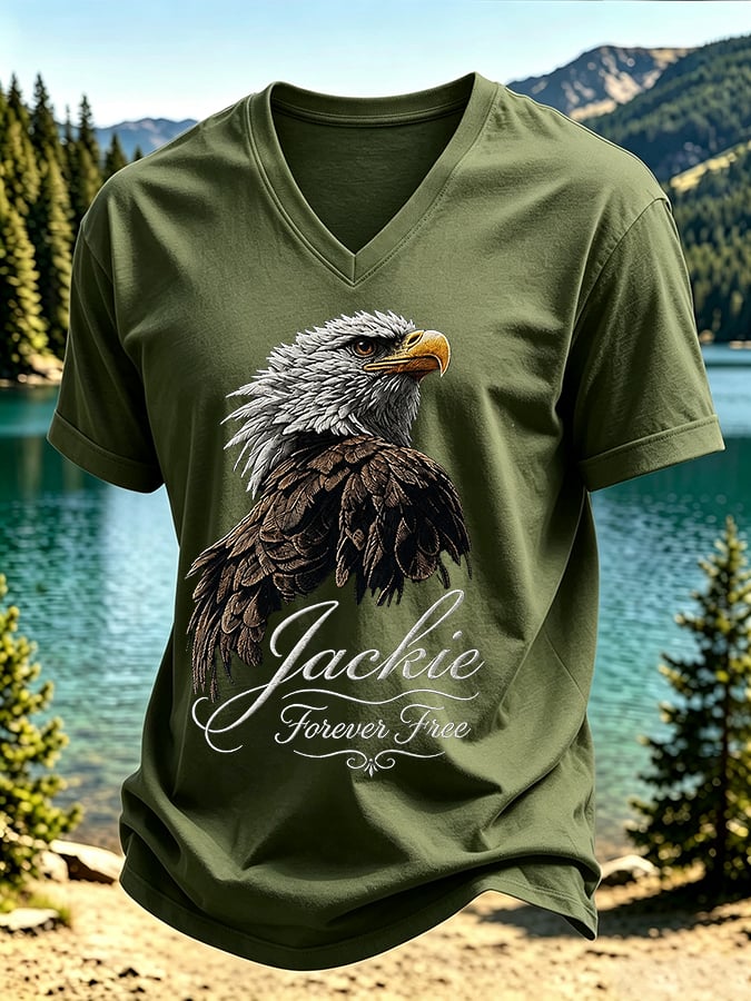 Men's Animal-Print Casual Top