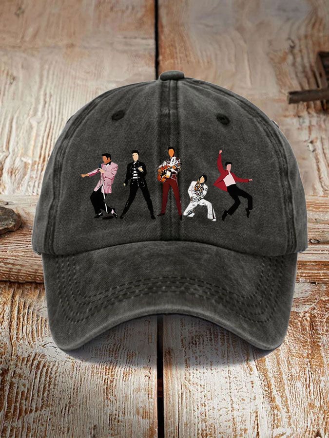 Rock singer retro unisex hat
