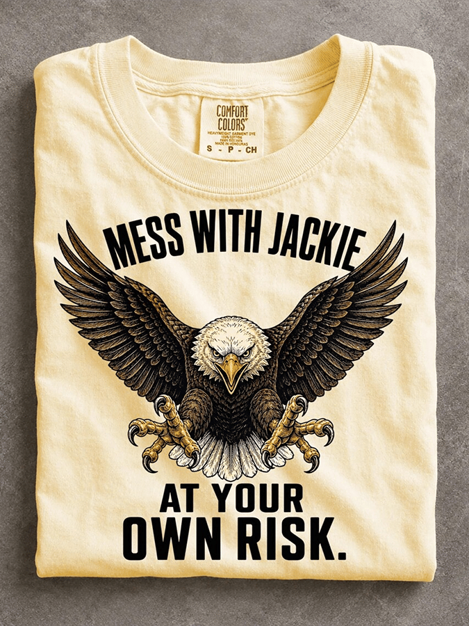 Women's Jackie And Shadow Printed T-shirt