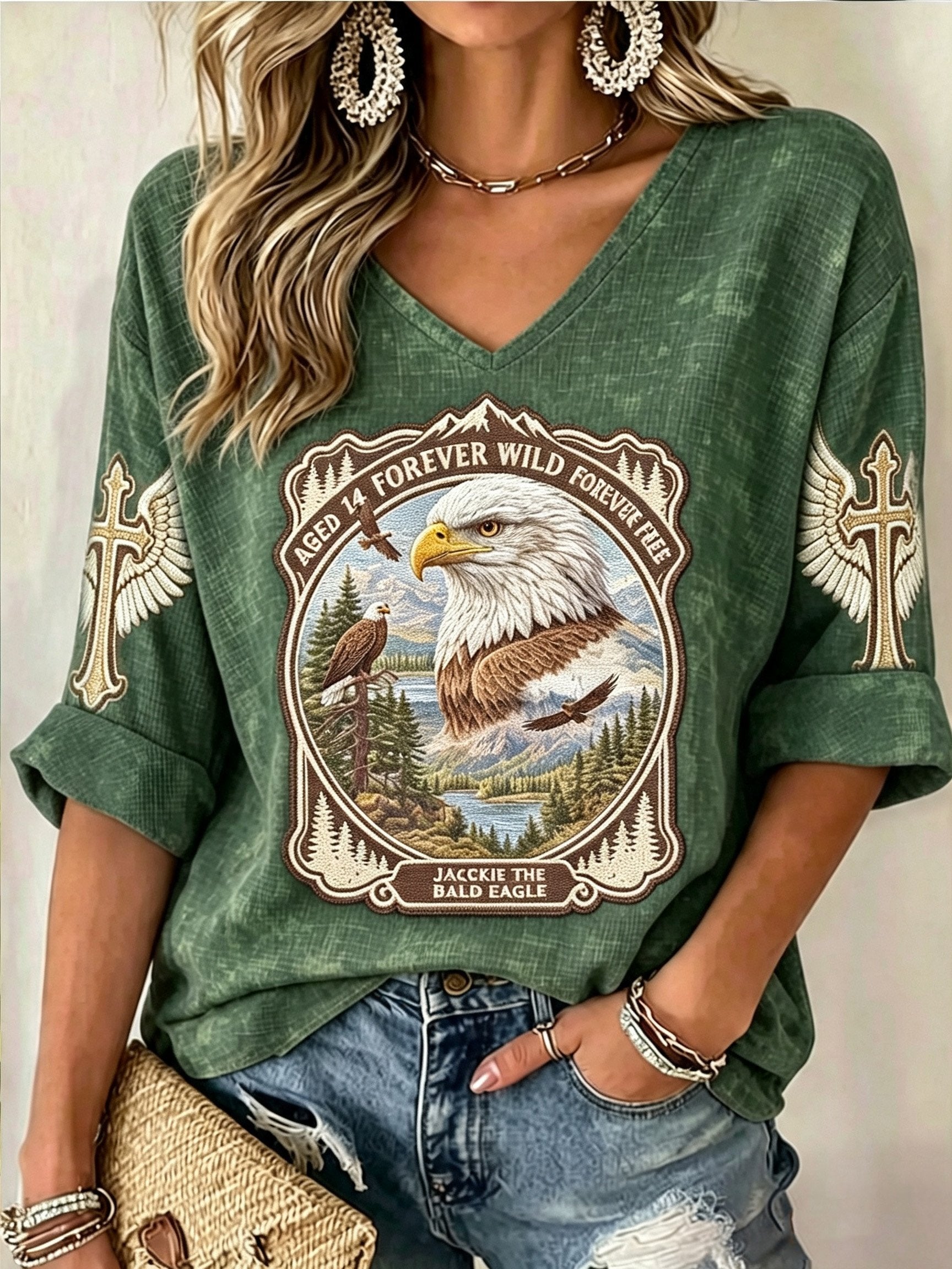 Women's Animal Print Casual Top