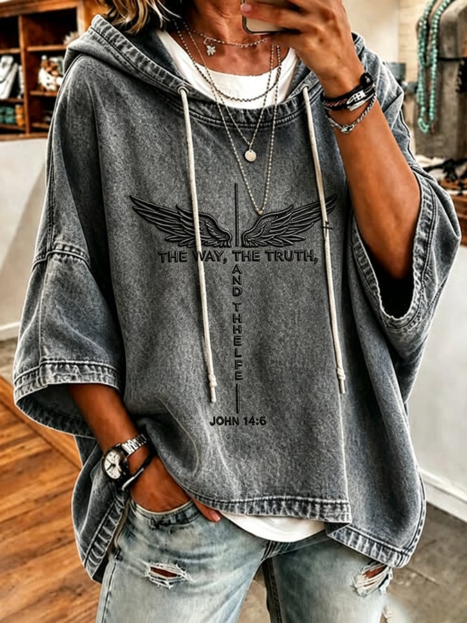 Women's Faith Over Fear Printing Top
