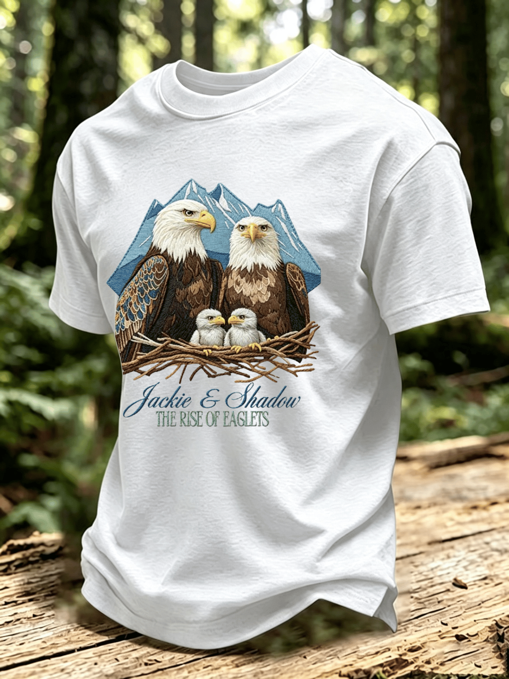 Men's Jackie and Shadow Print Short-Sleeve T-Shirt