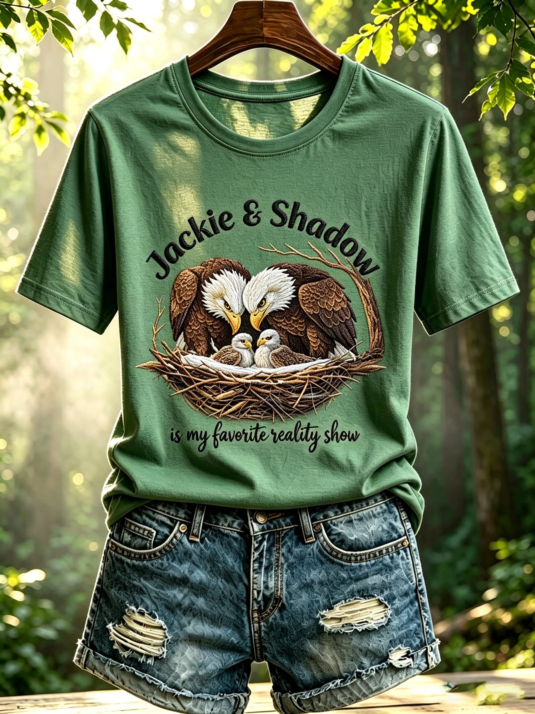Women's Jackie And Shadow Printed T-shirt