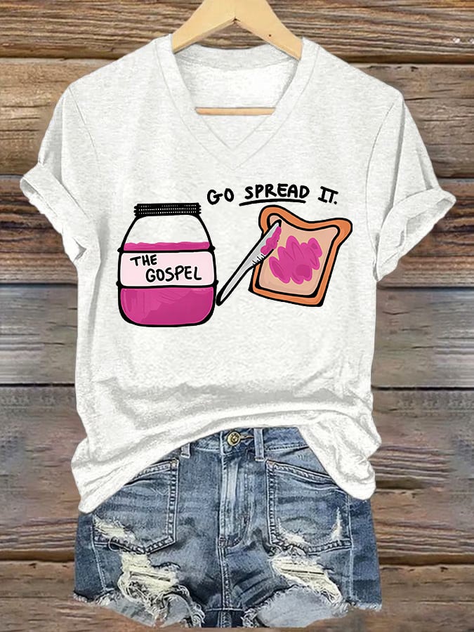 Women's THE GOSPEL Print T-Shirt