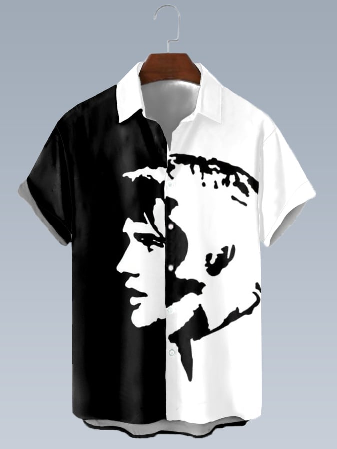 Men's Music Festival Printed Shirt
