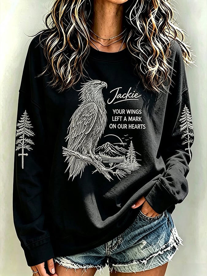 Retro In Loving Memory Of Jackie Rest In Peace Jackie Of Big Bear Valley A Legend. Forever In Our Hearts Print Top
