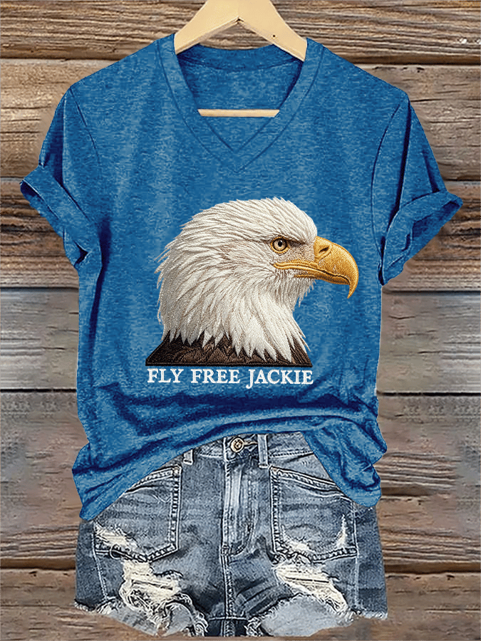 Women's Fly Free Jackie Print T-shirt