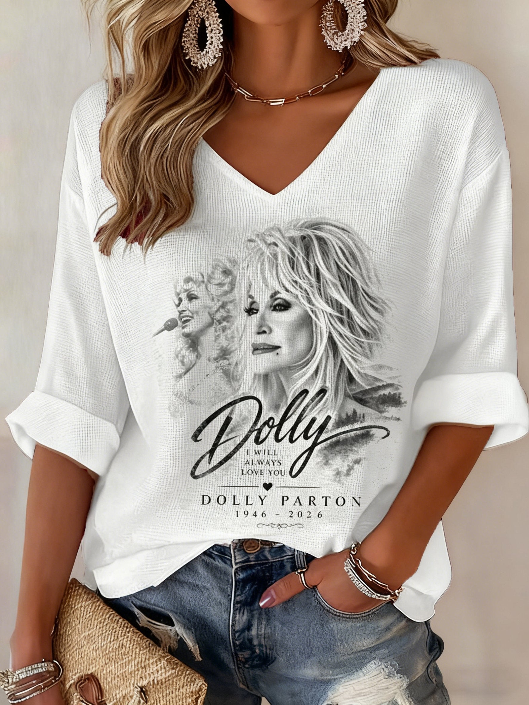 Women's Casual Print Short-Sleeve T-Shirt