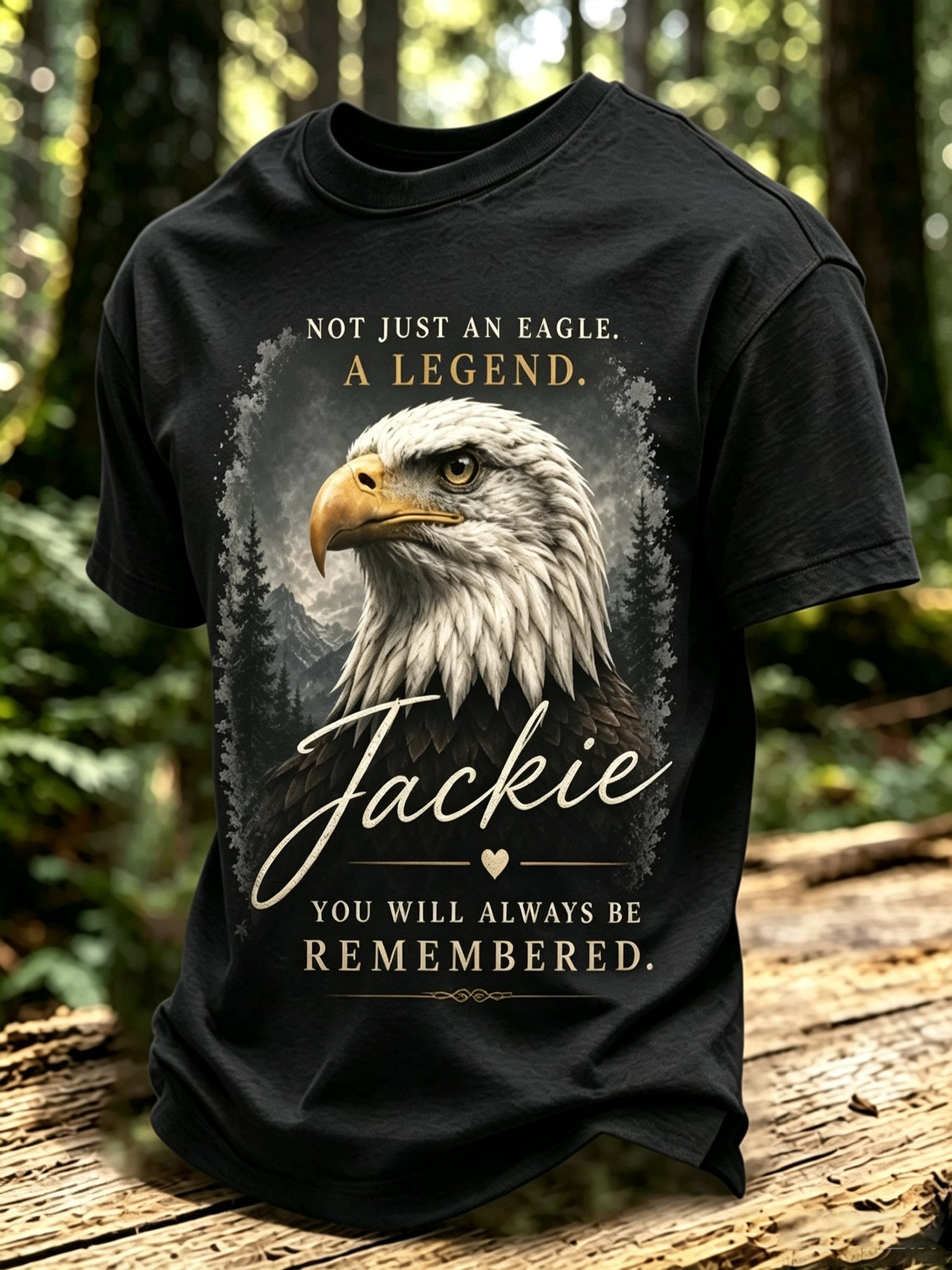 Men's Jackie And Shadow Printed T-shirt