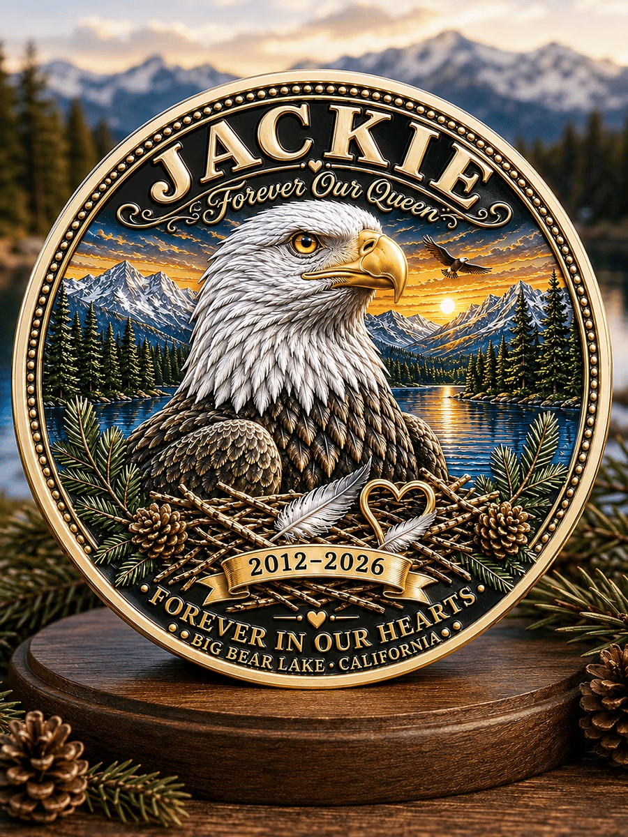 Unisex Retro Jackie Pin-Back Button