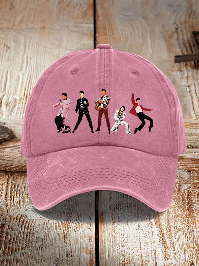 Rock singer retro unisex hat