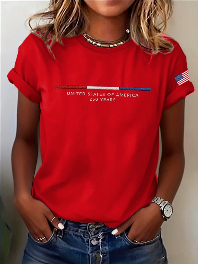 Women's America 250th Anniversary T-shirt