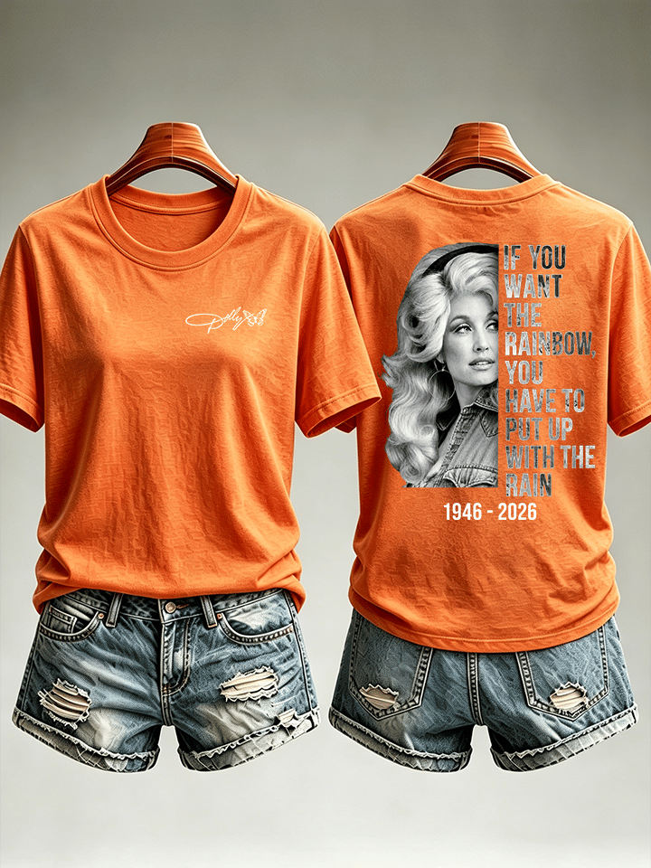 Women's Vintage Signature Graphic Memorial Print T-Shirt