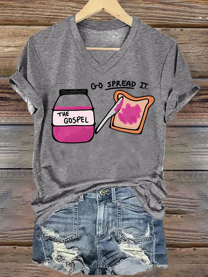 Women's THE GOSPEL Print T-Shirt