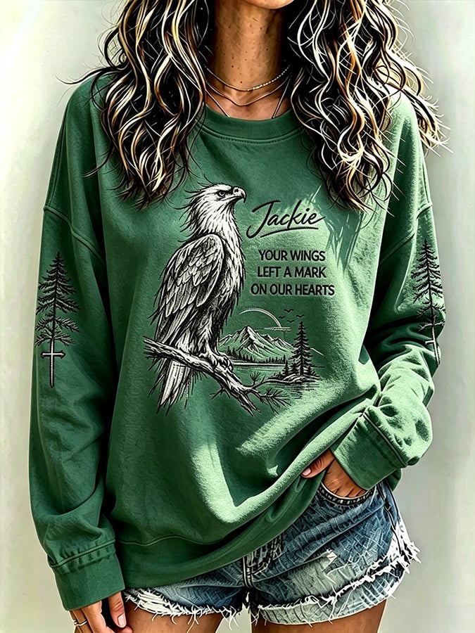 Retro In Loving Memory Of Jackie Rest In Peace Jackie Of Big Bear Valley A Legend. Forever In Our Hearts Print Top