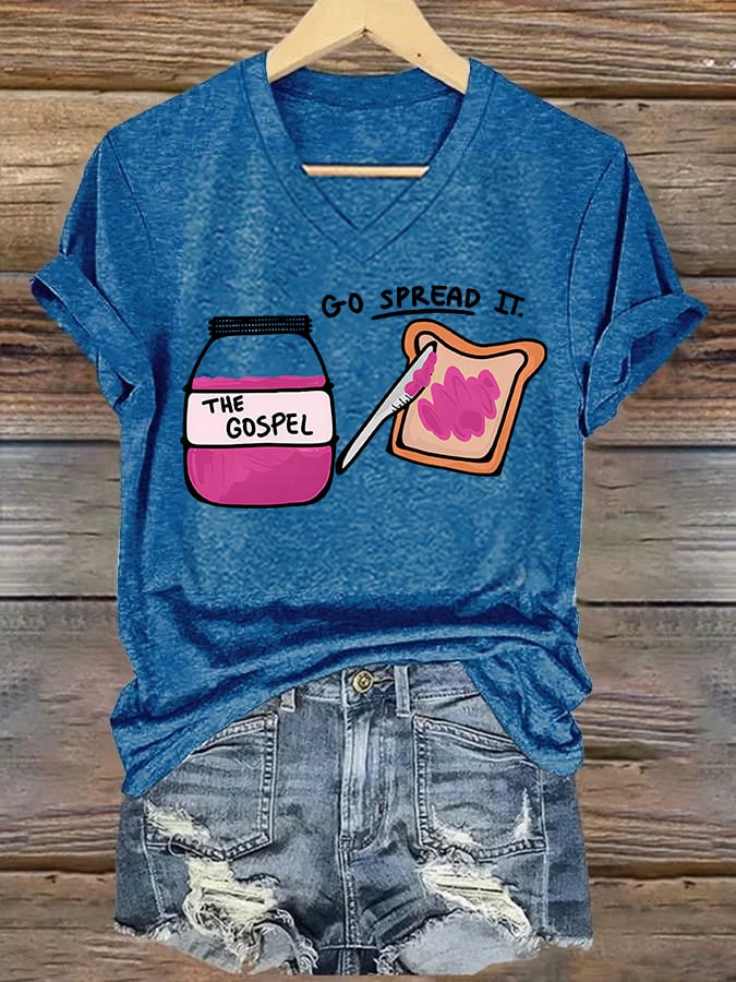 Women's THE GOSPEL Print T-Shirt