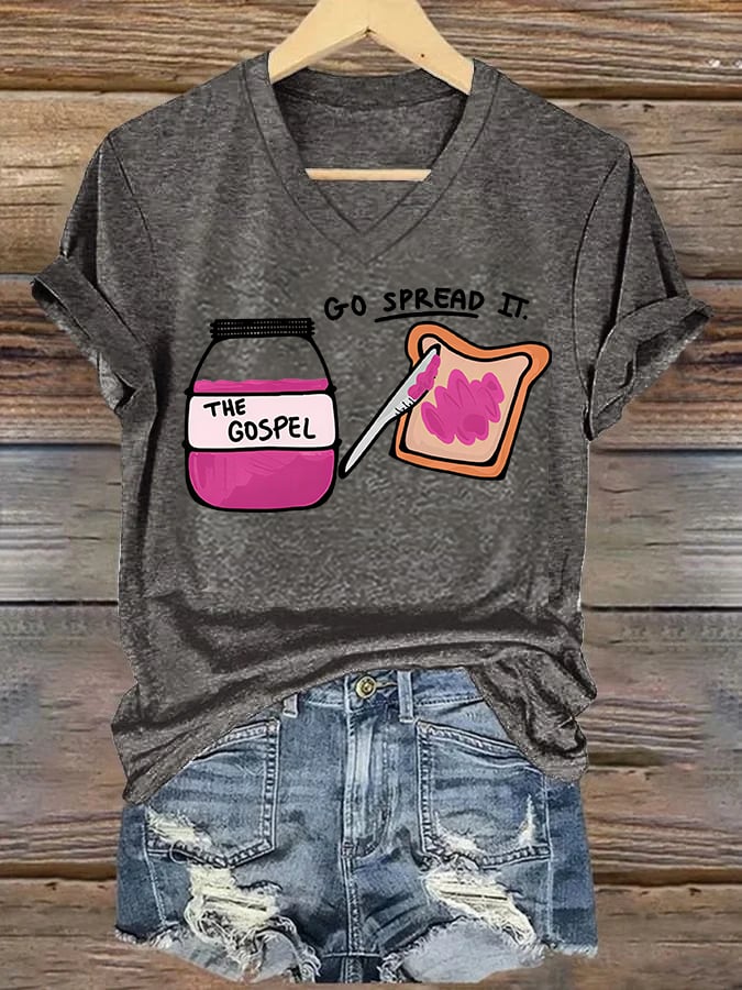 Women's THE GOSPEL Print T-Shirt