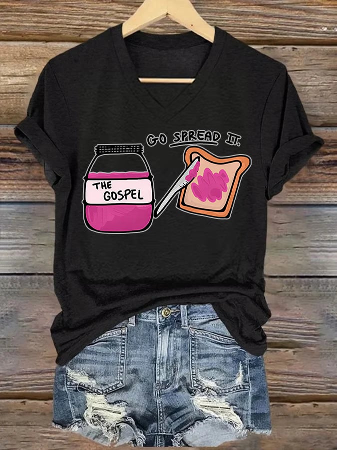 Women's THE GOSPEL Print T-Shirt