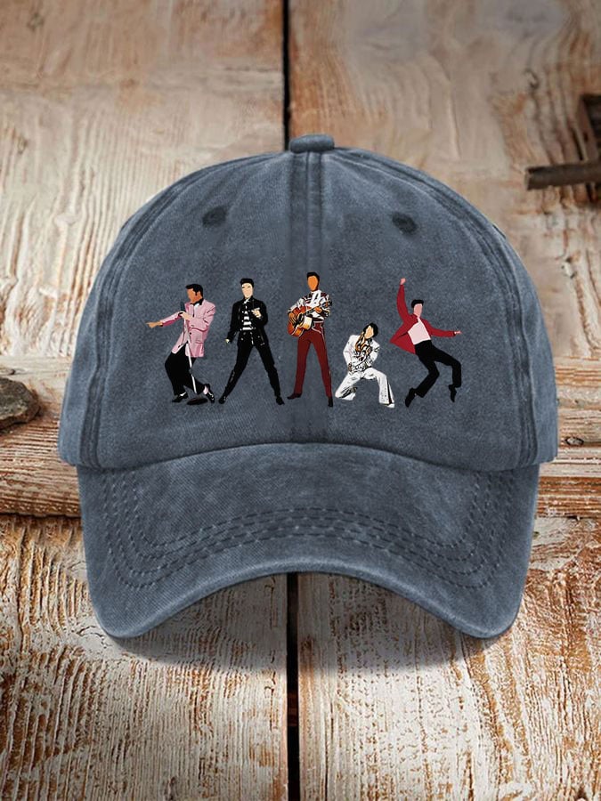 Rock singer retro unisex hat