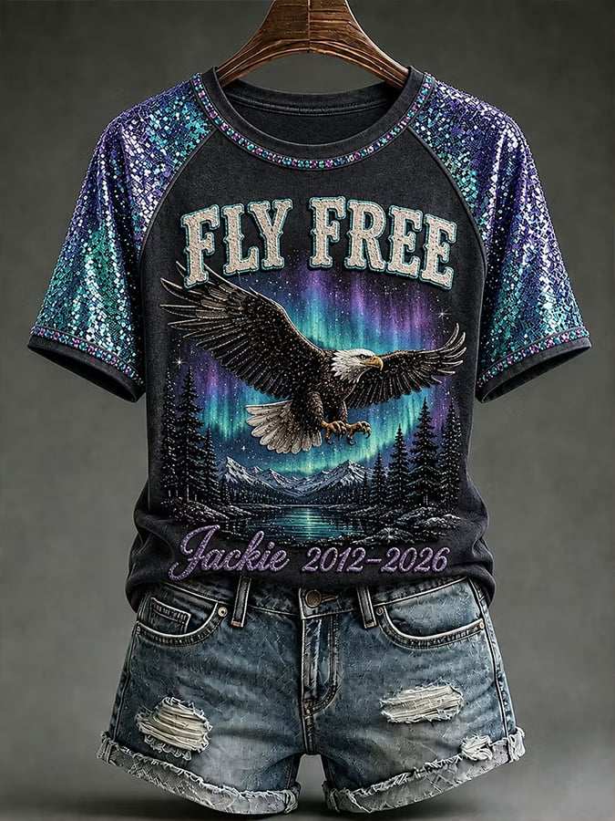 Deepest Condolences To Jackie, May You Rest In Peace. Printed T-Shirt