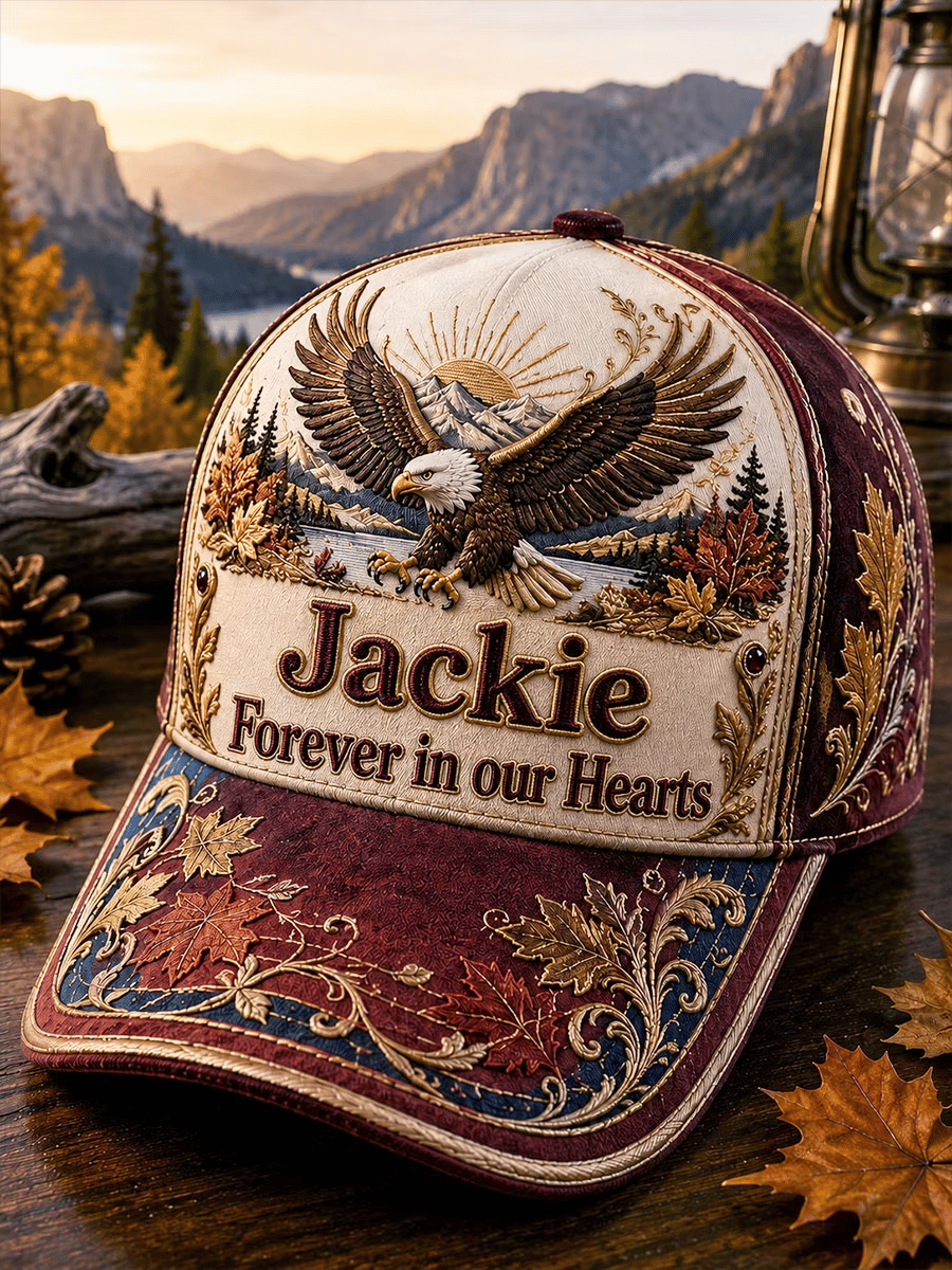 Unisex Retro Jackie Forever In Our Hearts Print Hat