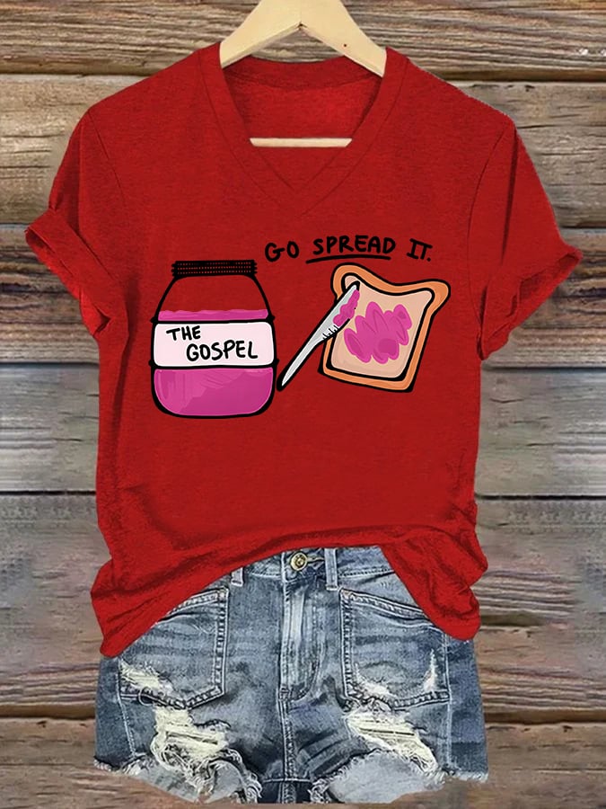 Women's THE GOSPEL Print T-Shirt