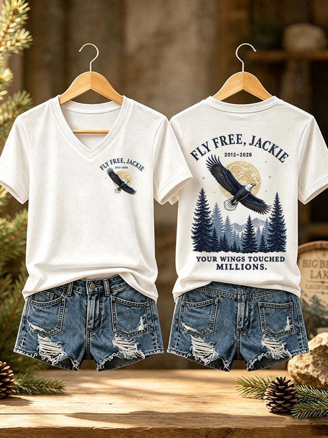 Women's Fly Free Jackie Print T-shirt