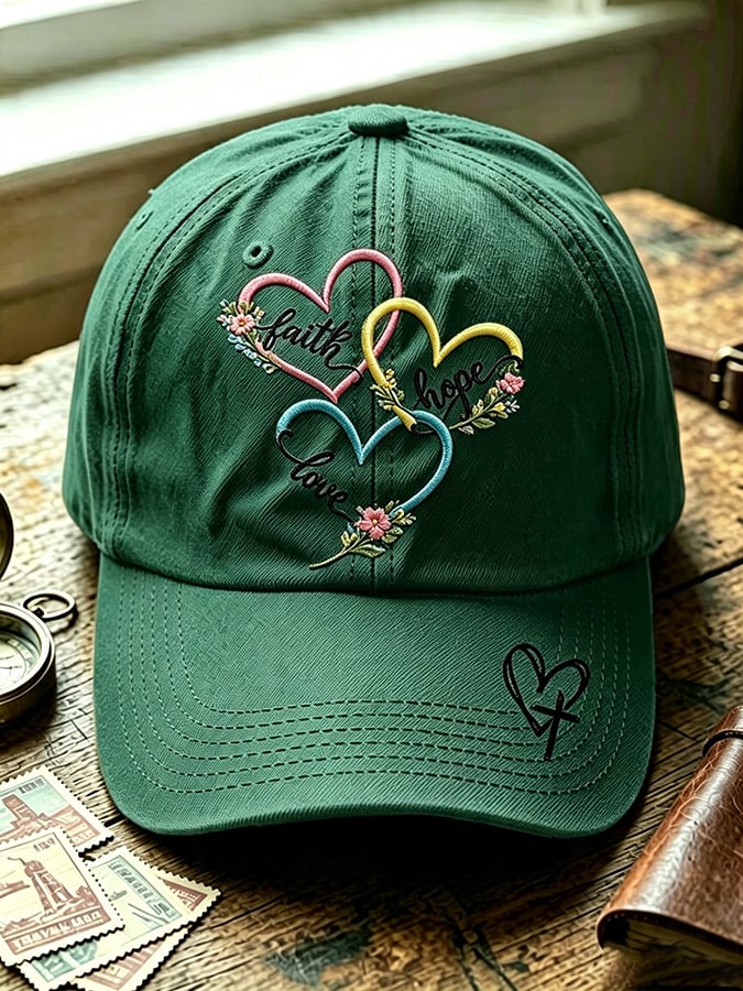 Unisex Faith Print Baseball Cap