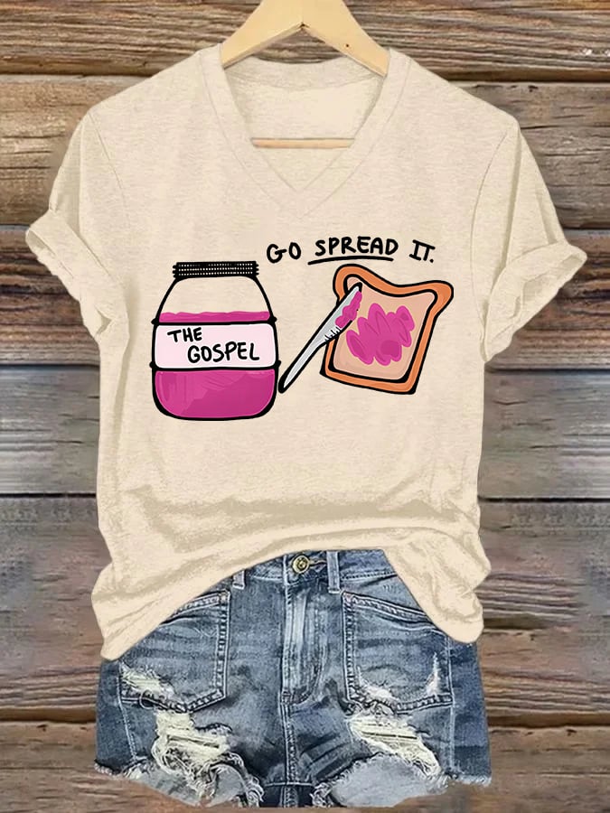 Women's THE GOSPEL Print T-Shirt