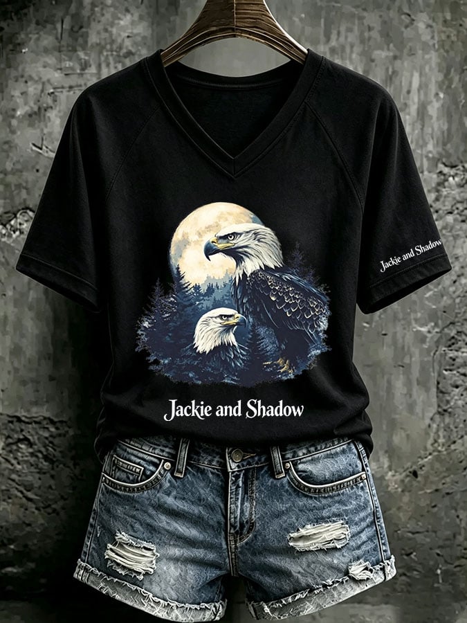 Women's Casual Printed Short-Sleeve T-Shirt
