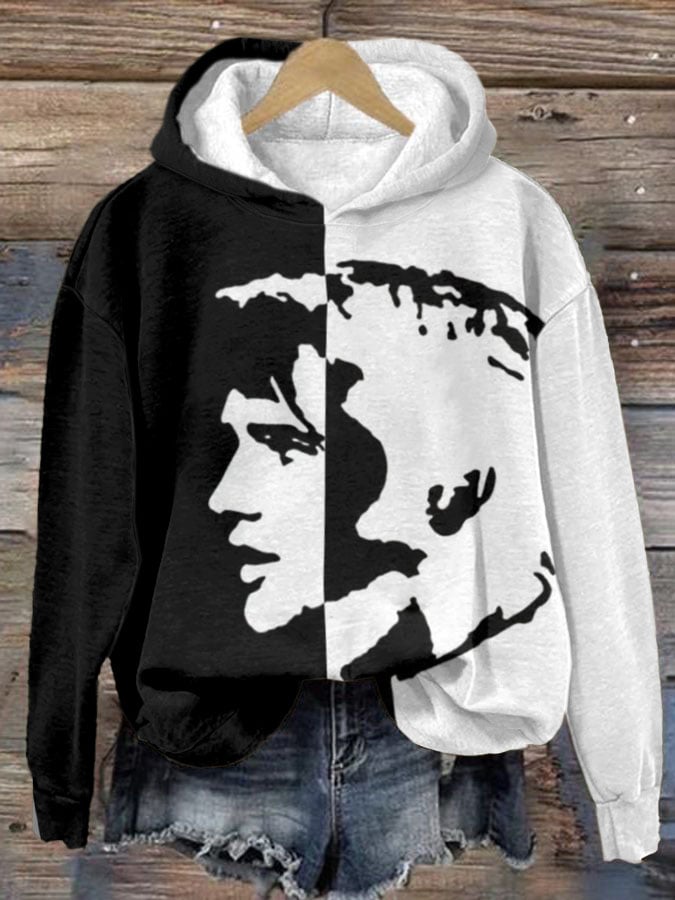 Women's King Of Music Print Hoodie