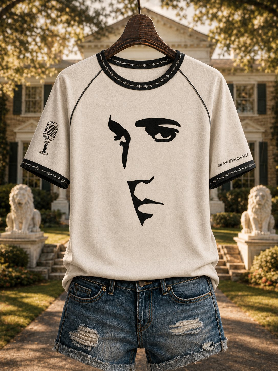 Women's The King of Rock 'N' Roll Print T-shirt