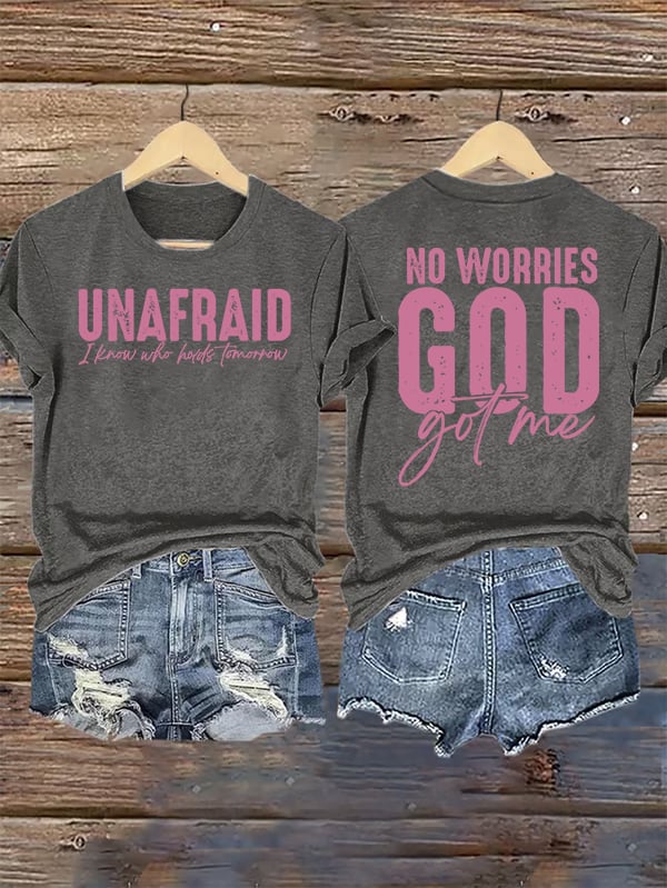 Women's UNAFRAID Printed T-Shirt