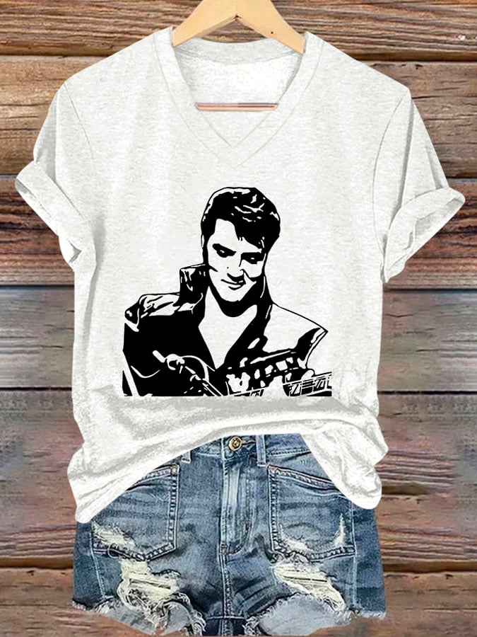 Women's The King Printed T-Shirt