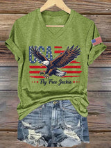 Women's Fly Free Jackie Print T-shirt