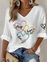 Women's Faith Print T-shirt