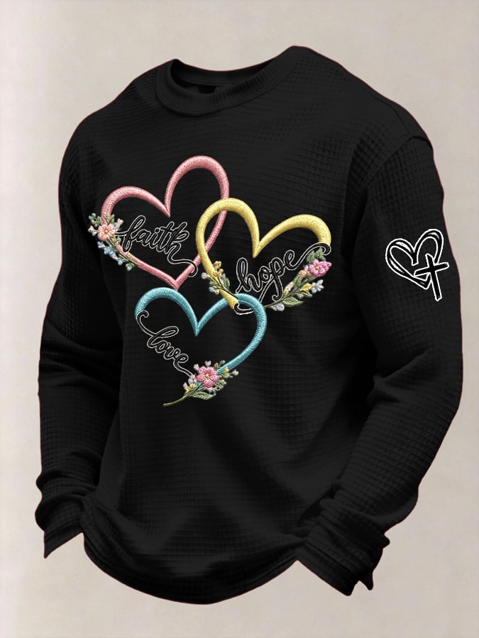 Men's Faith Printing  T-Shirts