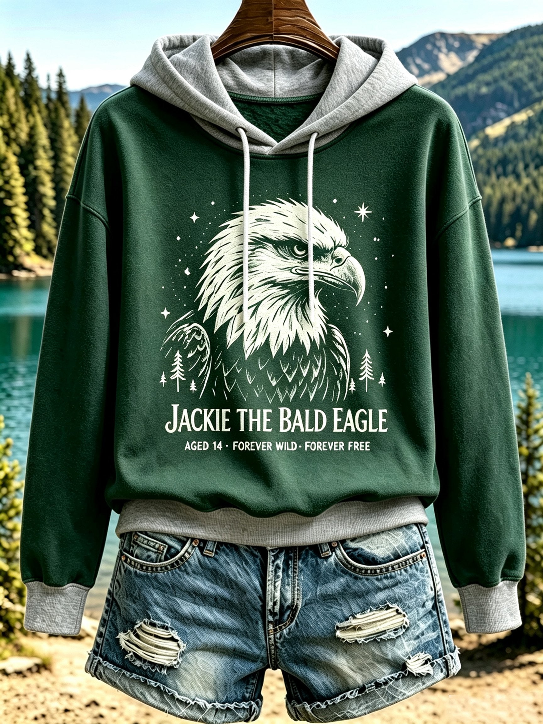 Women's Animal Print Casual Hoodie