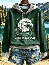 Women's Animal Print Casual Hoodie