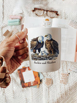 Retro Jackie & Shadow Print  Mug